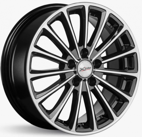 X-Trike X-136 7.0x17/5x108 ET45 D60.1 BK/FP